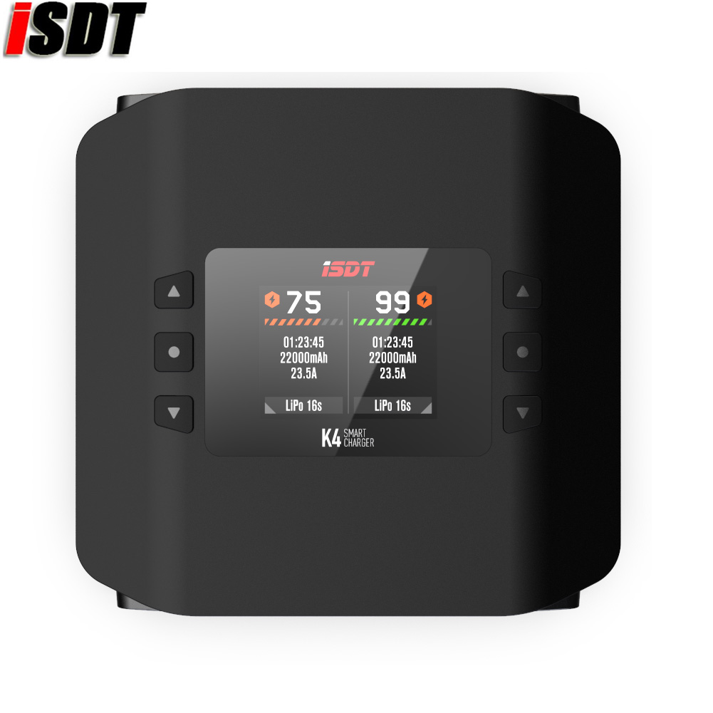Isdt K4 Dual Lipo Charger - ISDT K4 – двухканальное интеллектуальное зарядное