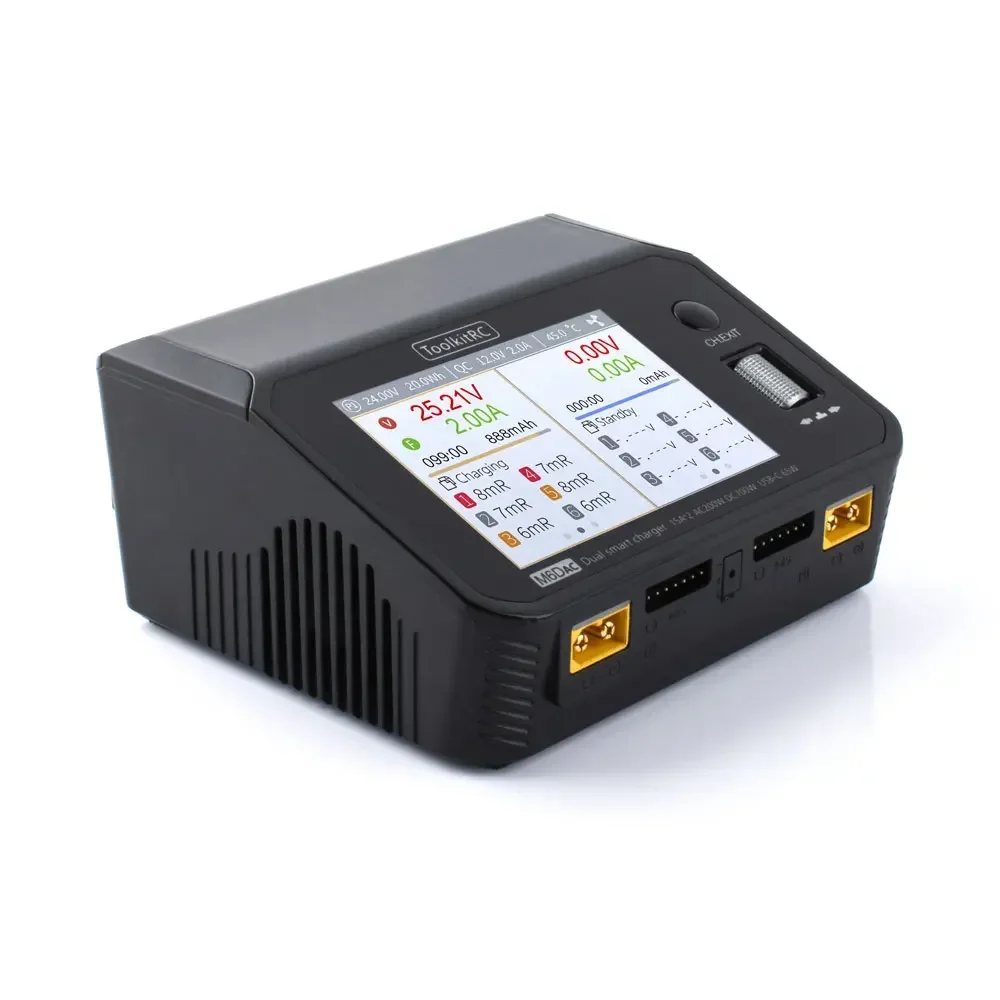 ToolkitRC M6DAC Двухканальное  – обзор и цена Toolkitrc M6Dac Smart Charger