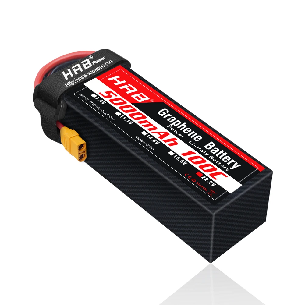 1 шт. HRB 22,2 В графиновая ба – обзор и цена 6S Lipo Battery 22.2V 5000Mah